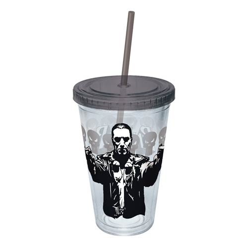 The Punisher Guns Drawn Acrylic Travel Cup